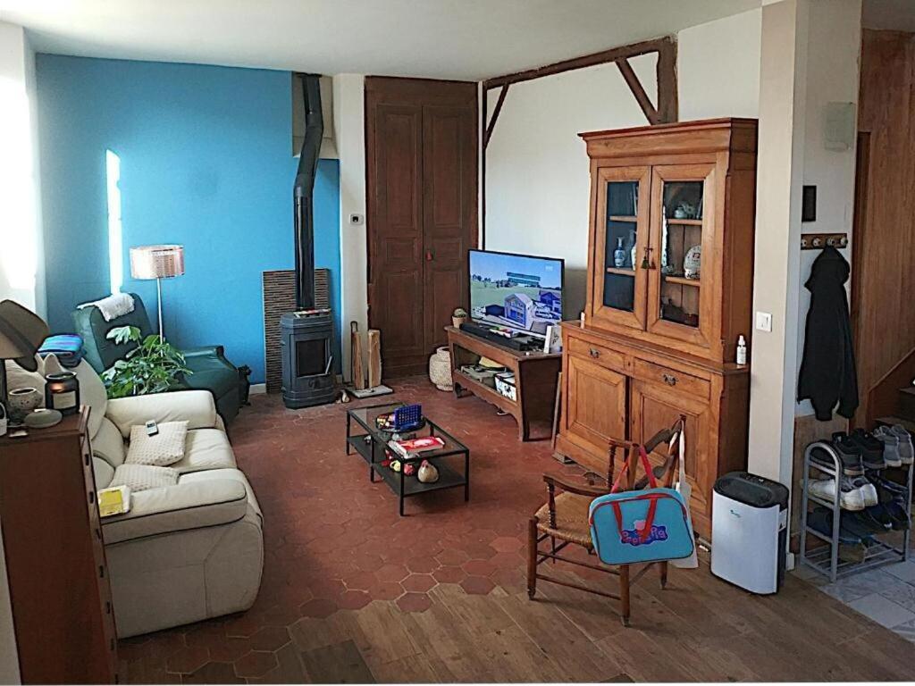 Chambre Calme Et Accueillante 13 Kmtrs Aeroport, Parking Gratuit, Navette Gare Ou Aeroport Saint-Germain-la-Poterie المظهر الخارجي الصورة